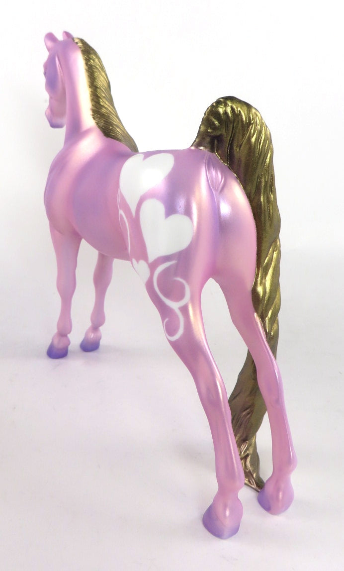 GOLDIE LOCKS-OOAK SADDLEBRED PEBBLES MODEL HORSE 2/13/20
