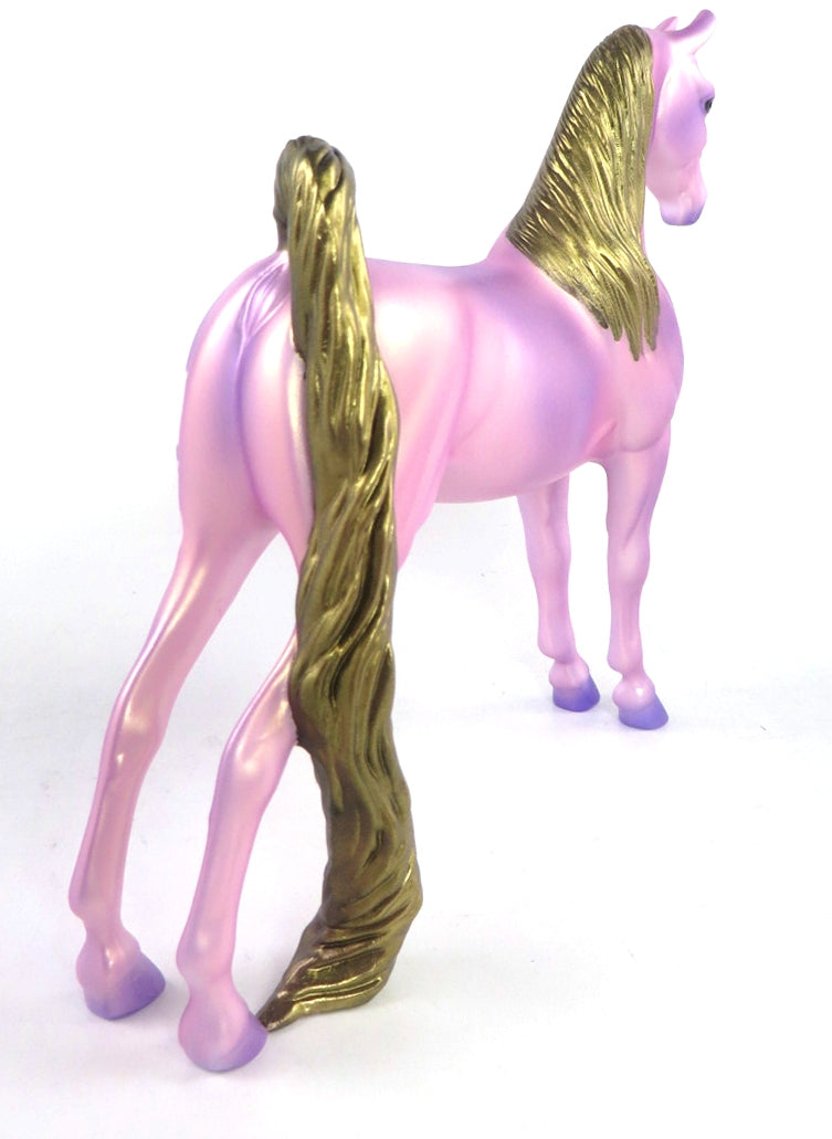 GOLDIE LOCKS-OOAK SADDLEBRED PEBBLES MODEL HORSE 2/13/20