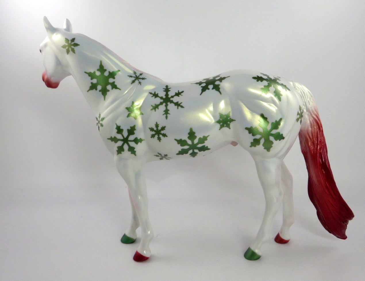 GOOD TIDINGS - OOAK SNOWFLAKE CHRISTMAS DECORATOR ISH BY MISSY FOX WHS19