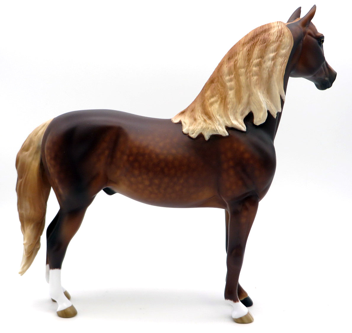 GOOGLY BEAR-OOAK  DAPPLE CHESTNUT MORGAN BY SHERYL LEISURE 1/17/21