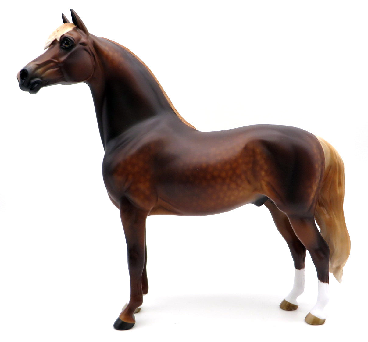 GOOGLY BEAR-OOAK  DAPPLE CHESTNUT MORGAN BY SHERYL LEISURE 1/17/21