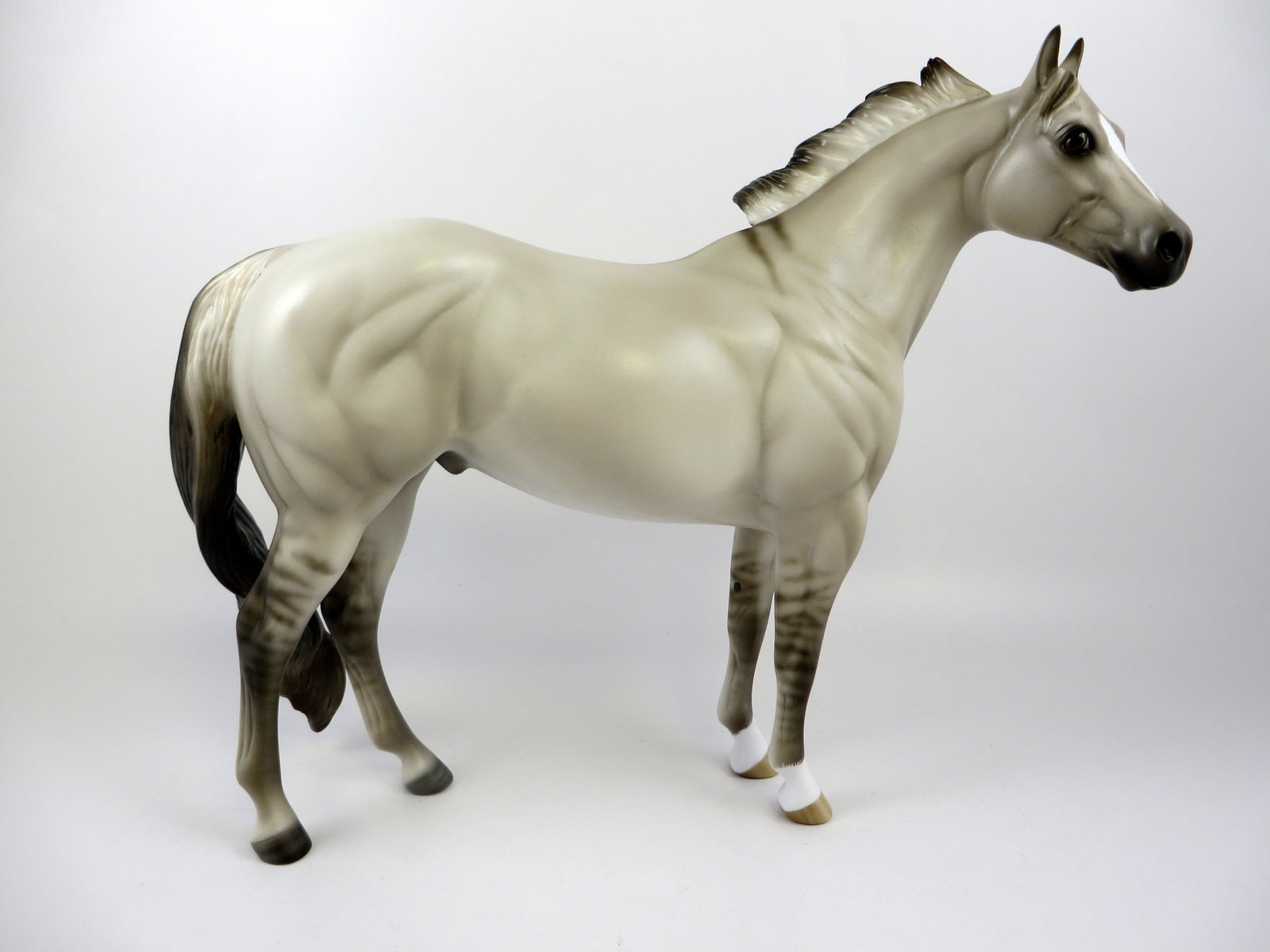 GORMEGHAST-OOAK PALE BUCKSKIN ISH BY SHERYL LEISURE EQ 2019