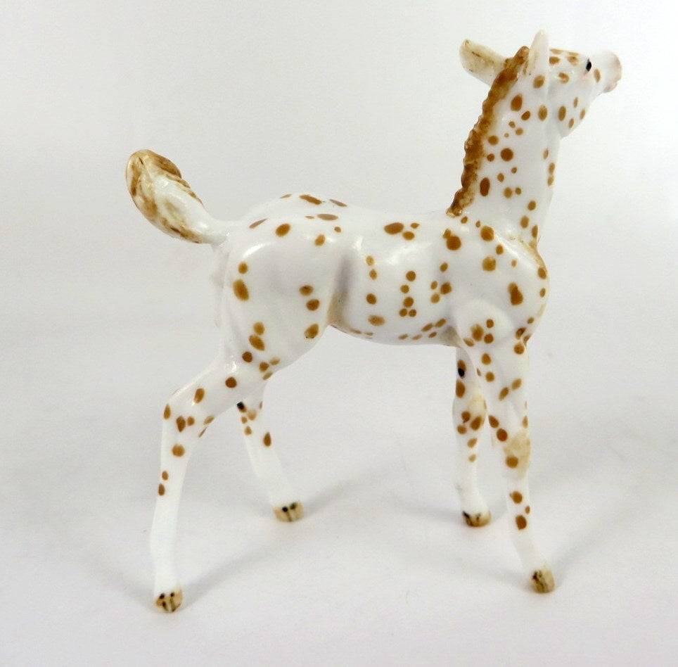 GOTSHALL - OOAK PALOMINO  APPY FOAL CHIP  BY ANDREA THOMASON WHS 19