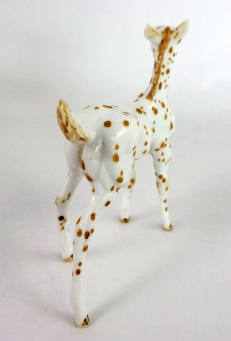 GOTSHALL - OOAK PALOMINO  APPY FOAL CHIP  BY ANDREA THOMASON WHS 19