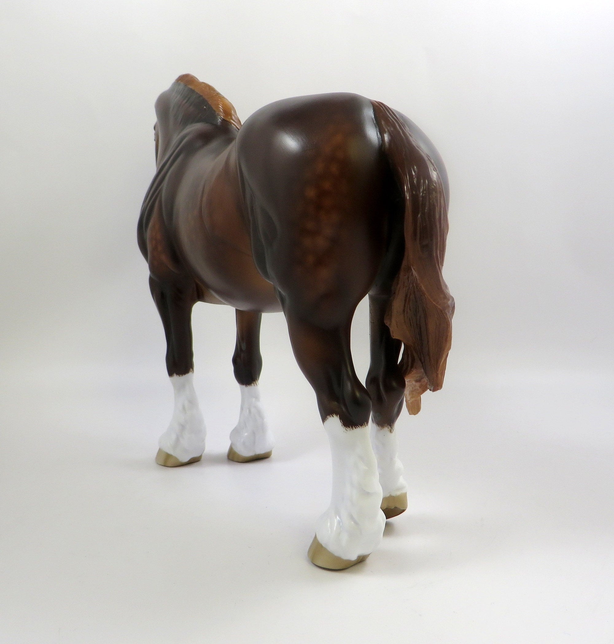 GOTTA GOOD FEELING-OOAK DAPPLE CHESTNUT HEAVY DRAFT MARE 6/24/19