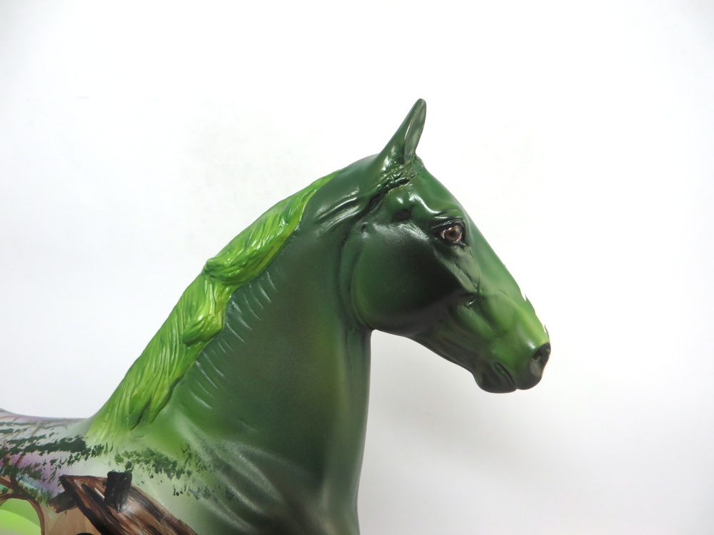 LUCK OF THE IRISH- OOAK TROTTING DRAFTER ST. PATRICKS DAY DECORATOR 2-15-19