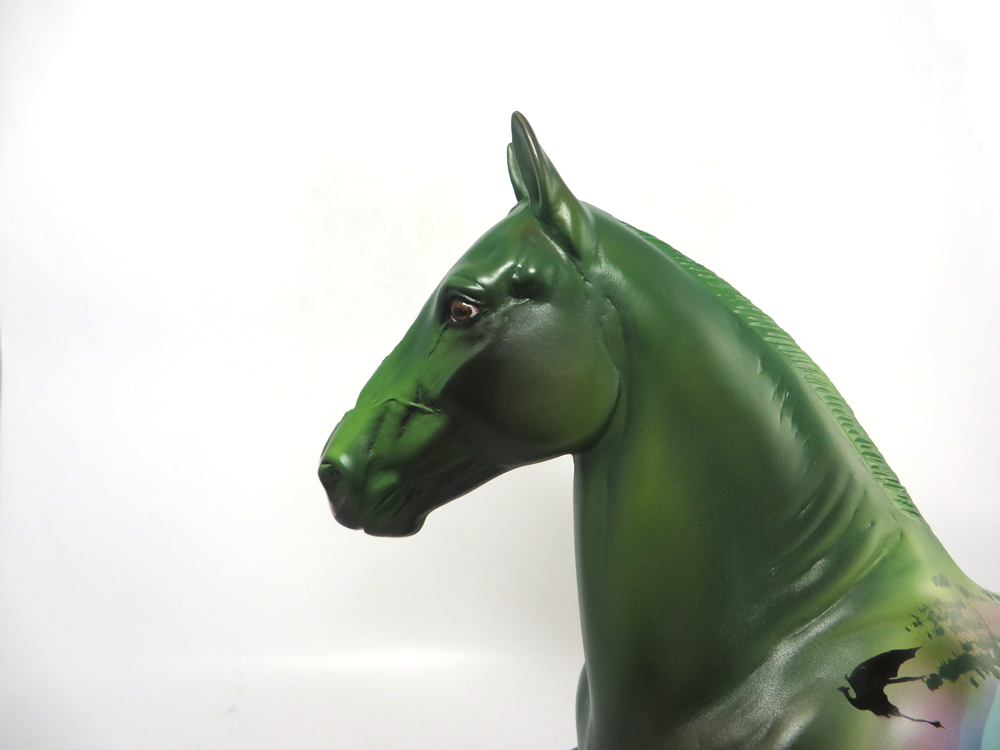 LUCK OF THE IRISH- OOAK TROTTING DRAFTER ST. PATRICKS DAY DECORATOR 2-15-19