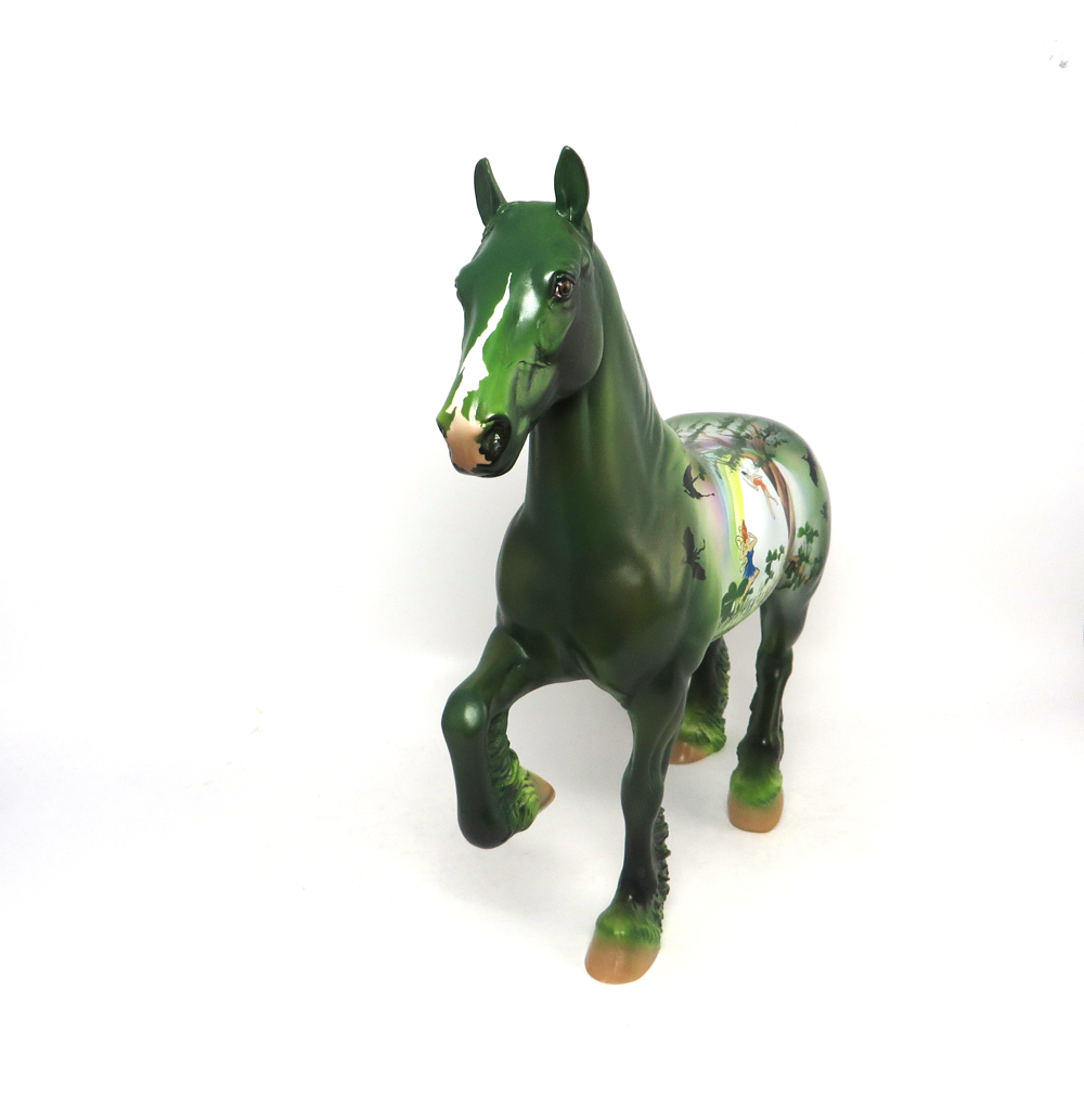 LUCK OF THE IRISH- OOAK TROTTING DRAFTER ST. PATRICKS DAY DECORATOR 2-15-19