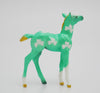 GREENTOES - OOAK ST. PATRICKS DAY DECO MODEL HORSE BY JAS FANNING 3/13/20
