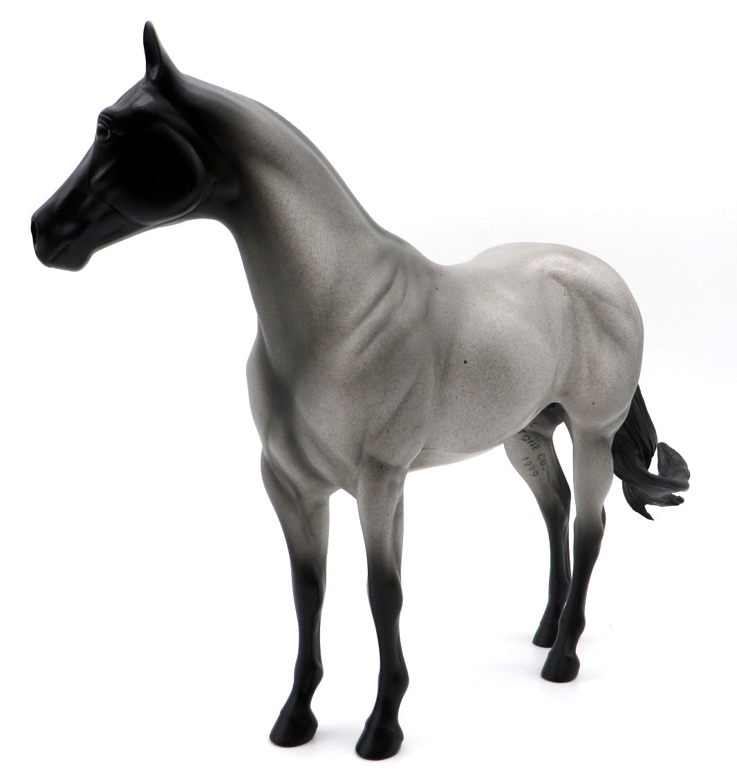 Haldren - OOAK Blue Roan ISH by Kayla - MM 2021