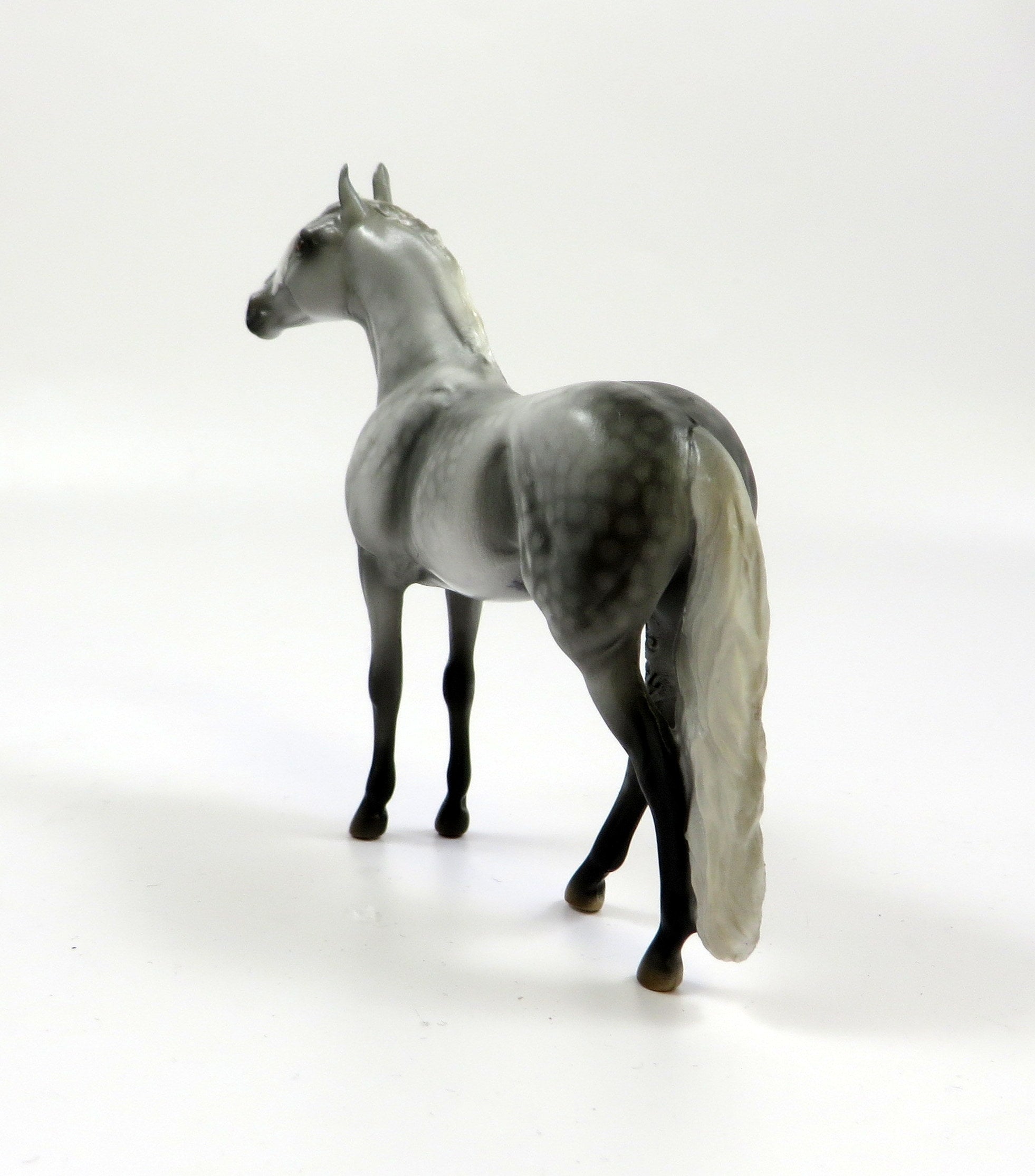HAMMURABI -OOAK- DAPPLE GREY ANDALUSIAN CHIP BY MISSY FOX EQ19