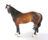 HARDY - OOAK BAY ISH MODEL HORSE BY SHERYL LEISURE WHS19