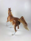 HARVEST QUEEN -OOAK CHESTNUT SABINO  ARABIAN MARE LHS 2019