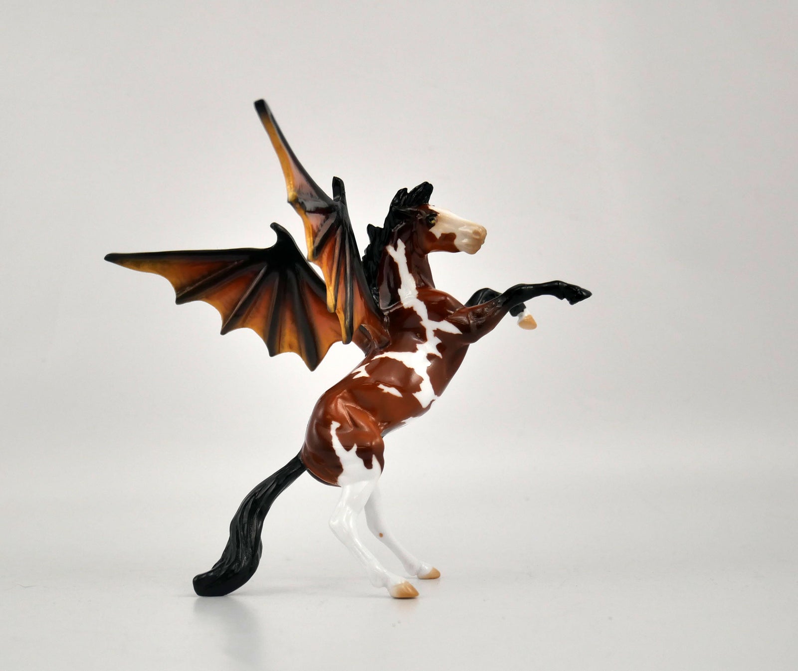 Hawk -OOAK Rearing Bat Chip By Audrey Dixon MM 2020