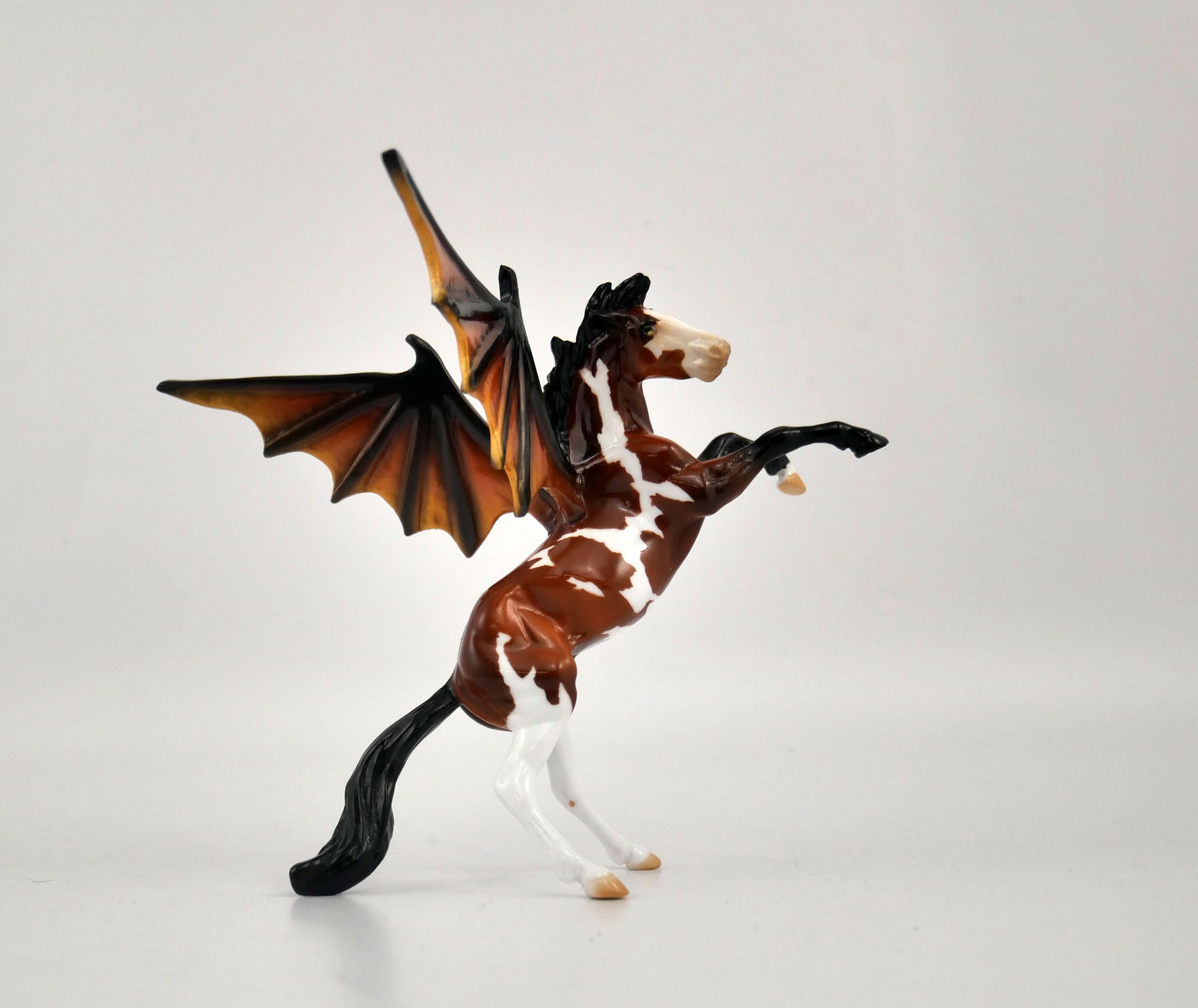 Hawk -OOAK Rearing Bat Chip By Audrey Dixon MM 2020