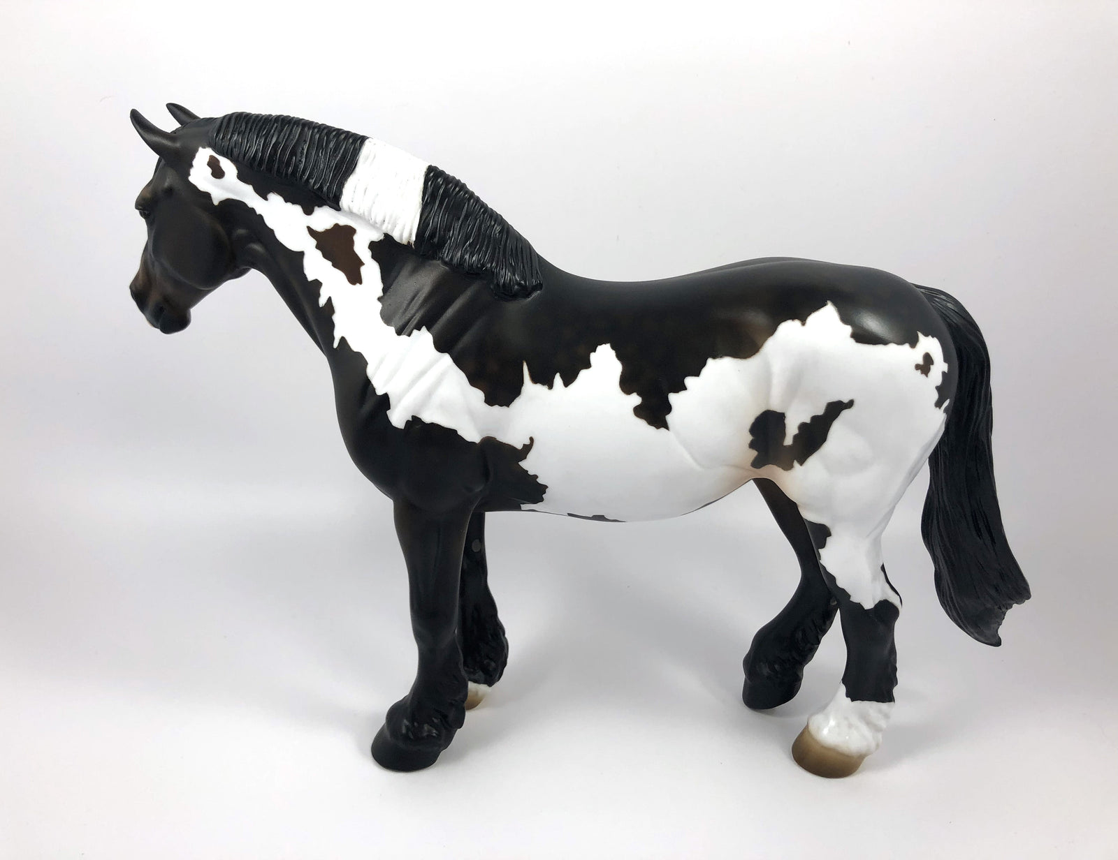 MAIA-OOAK- BAY PAINT HEAVY DRAFT MARE BY AUDREY DIXON SHCF 19