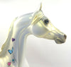 HEARTS OF FIRE-OOAK VALENTINE DECO ARABIAN MODEL HORSE 2/7/20