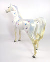 HEARTS OF FIRE-OOAK VALENTINE DECO ARABIAN MODEL HORSE 2/7/20
