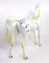 HEARTS OF FIRE-OOAK VALENTINE DECO ARABIAN MODEL HORSE 2/7/20