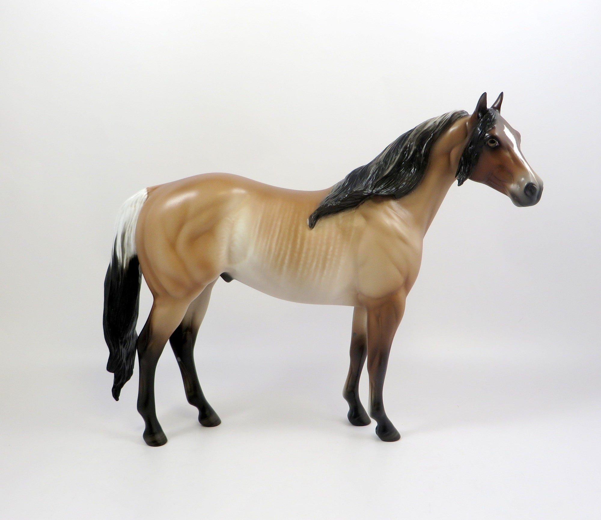 HERMES-OOAK BAY ROAN ROBICANO ISH MODEL HORSE BY SHERYL LEISURE EQ 19