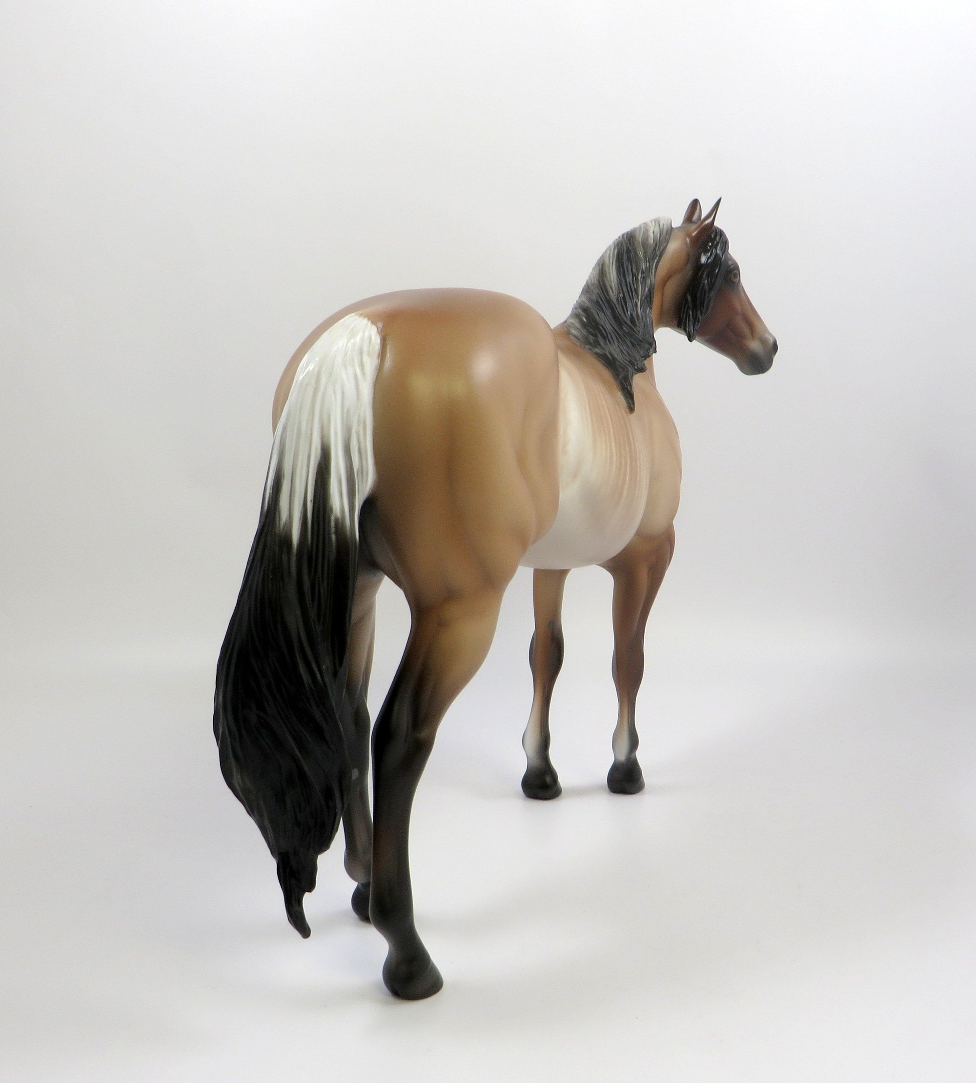 HERMES-OOAK BAY ROAN ROBICANO ISH MODEL HORSE BY SHERYL LEISURE EQ 19