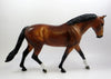 HIS MAJESTY-OOAK DAPPLE BAY IRISH DRAFT MODEL HORSE EQ 19