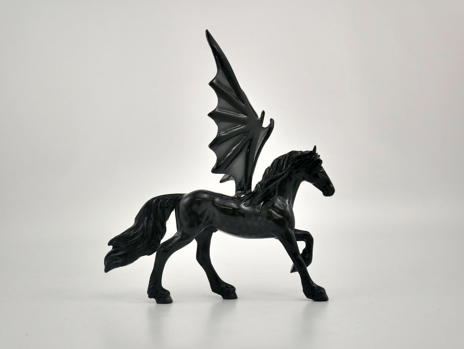 Hiss -OOAK Fresian Bat Chip By Audrey Dixon MM 2020