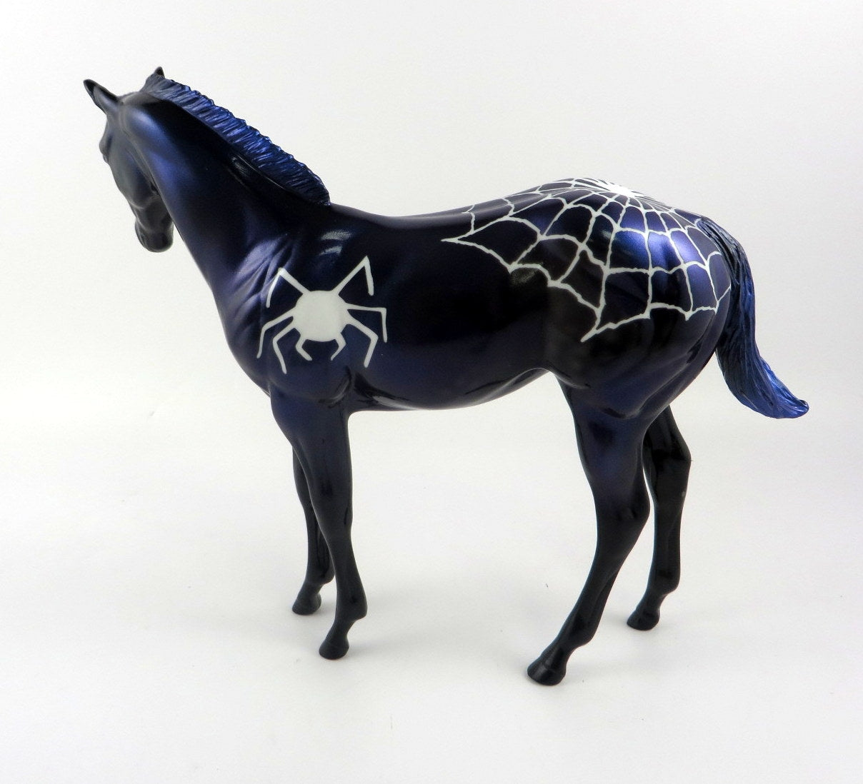 HOCUS POCUS-OOAK DARK PURPLE WEANLING DECORATOR BY AUDREY DIXON MM19