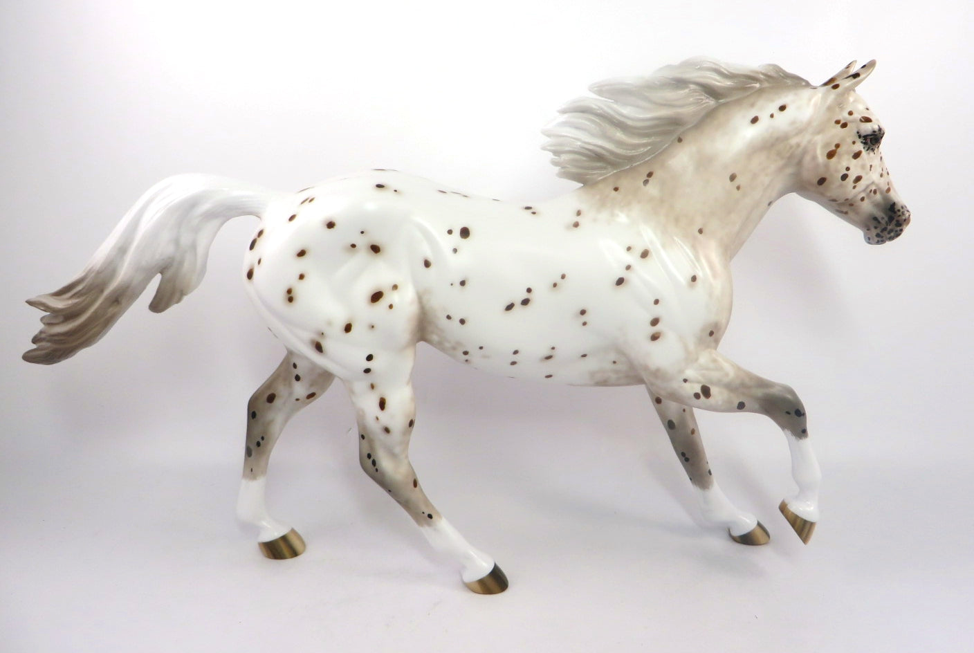 HOOLEY - OOAK BAY LEOPARD APPALOOSA FQH BY SHERYL LEISURE  SB20