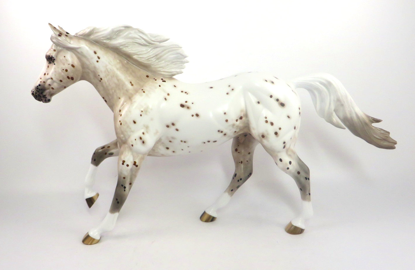 HOOLEY - OOAK BAY LEOPARD APPALOOSA FQH BY SHERYL LEISURE  SB20