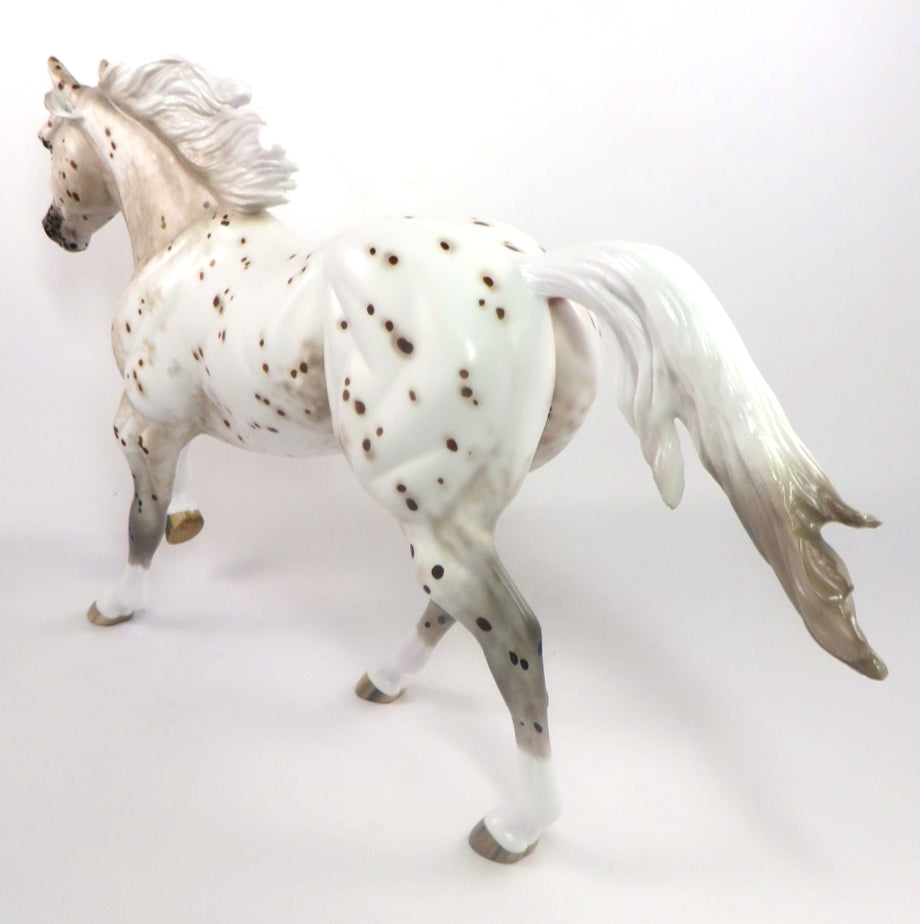 HOOLEY - OOAK BAY LEOPARD APPALOOSA FQH BY SHERYL LEISURE  SB20