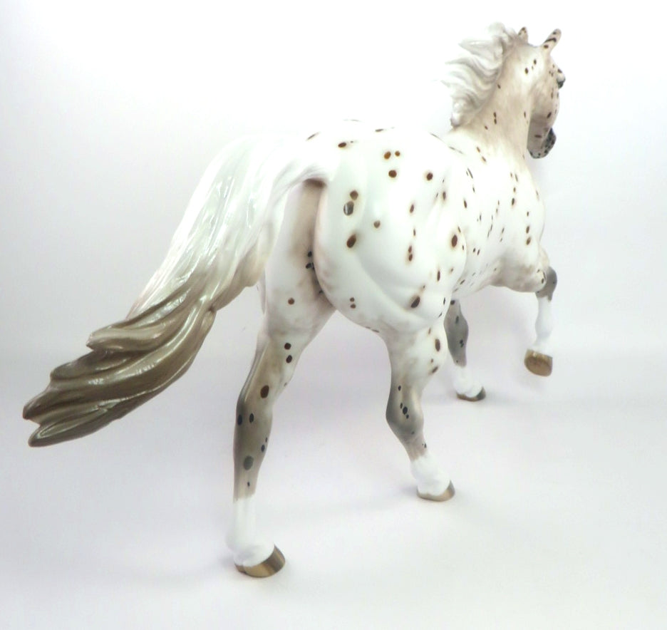 HOOLEY - OOAK BAY LEOPARD APPALOOSA FQH BY SHERYL LEISURE  SB20