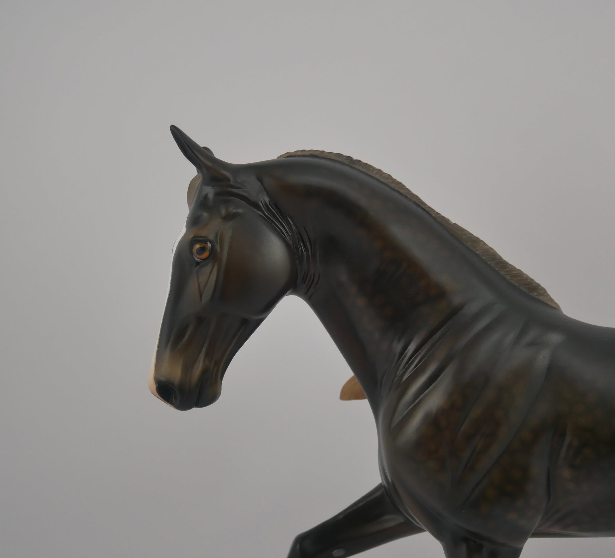 Horrace-OOAK Dapple Flaxen Chestnut Tennessee Walker By Audrey Dixon