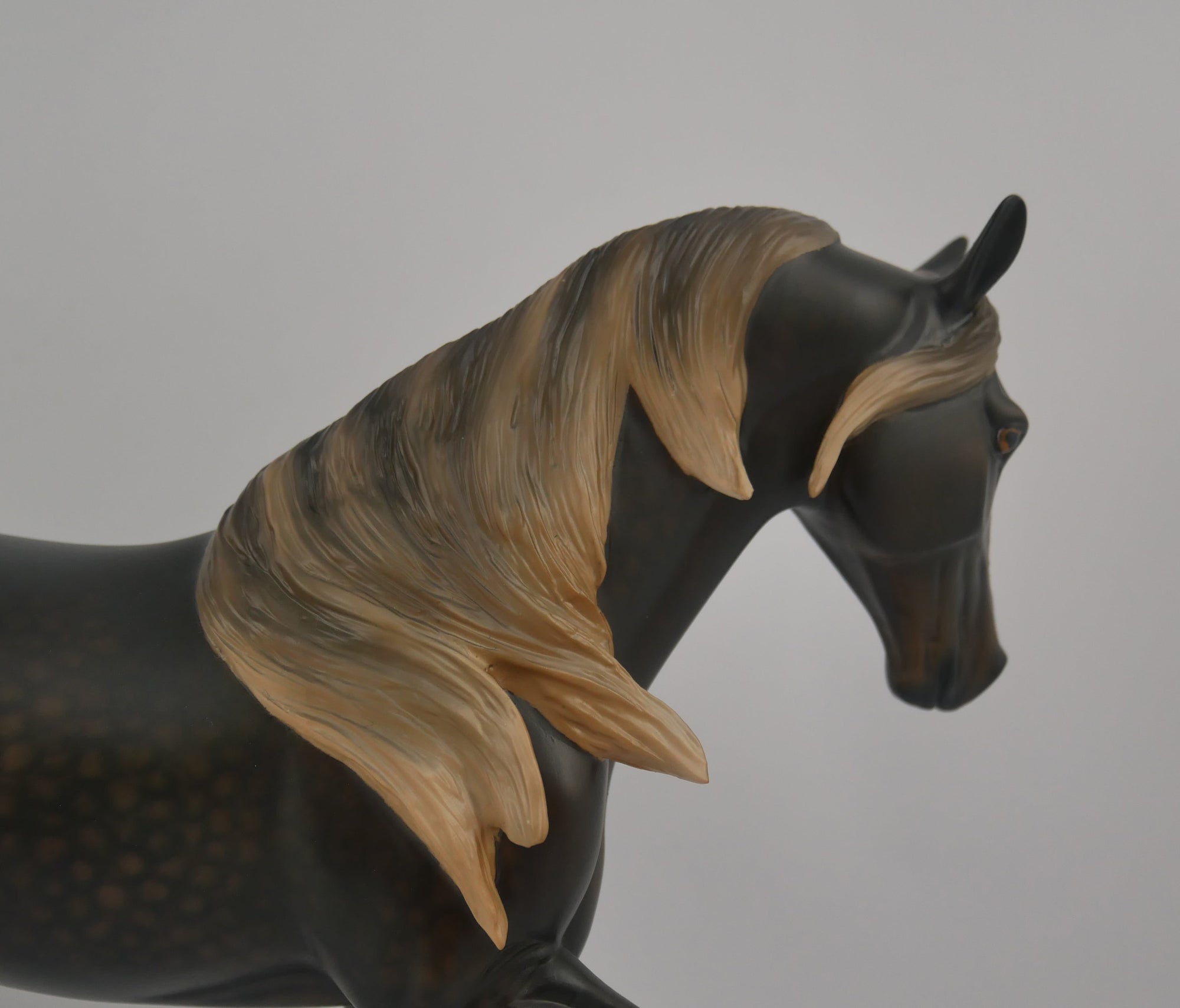 Horrace-OOAK Dapple Flaxen Chestnut Tennessee Walker By Audrey Dixon