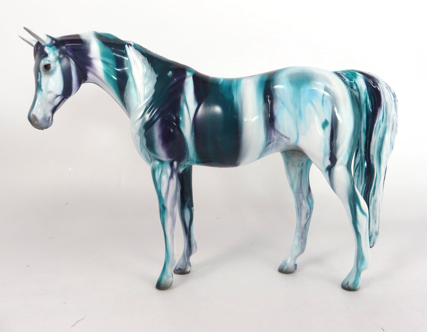 HUCKLEBERRY RIBBON CANDY - OOAK RIBBON CANDY ARABIAN MARE PEBBLES BY MISSY FOX WHS19