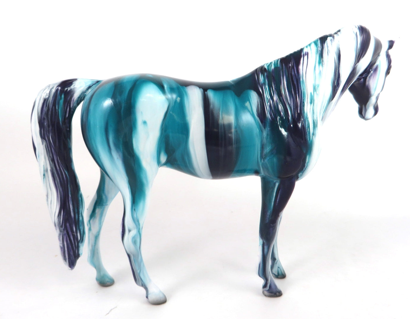 HUCKLEBERRY RIBBON CANDY - OOAK RIBBON CANDY ARABIAN MARE PEBBLES BY MISSY FOX WHS19