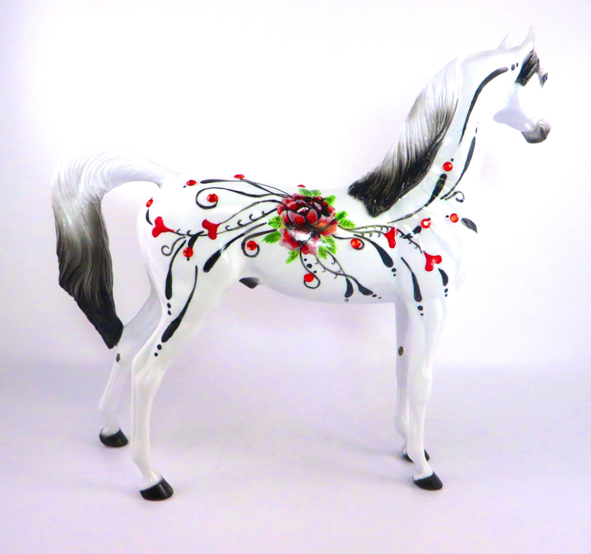 GOLDEN DREAMER-OOAK DECORATOR ARABIAN MODEL HORSE 2/13/20