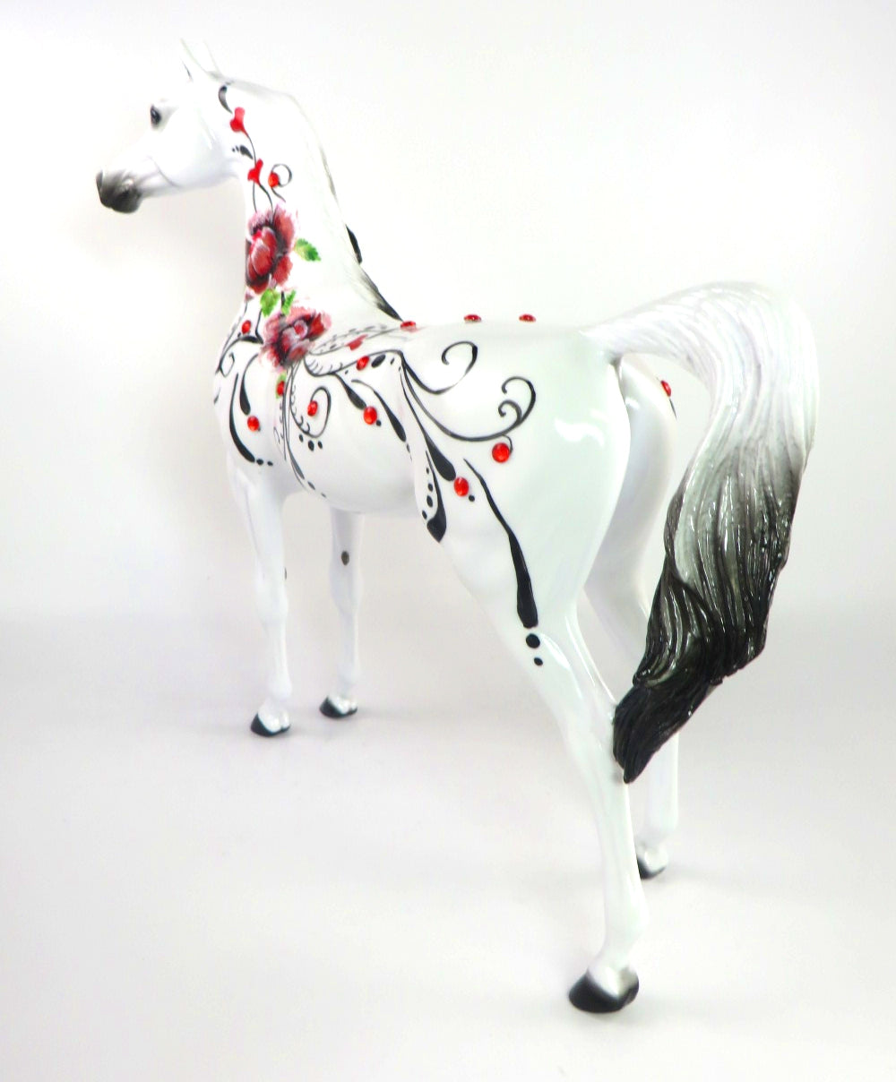 GOLDEN DREAMER-OOAK DECORATOR ARABIAN MODEL HORSE 2/13/20