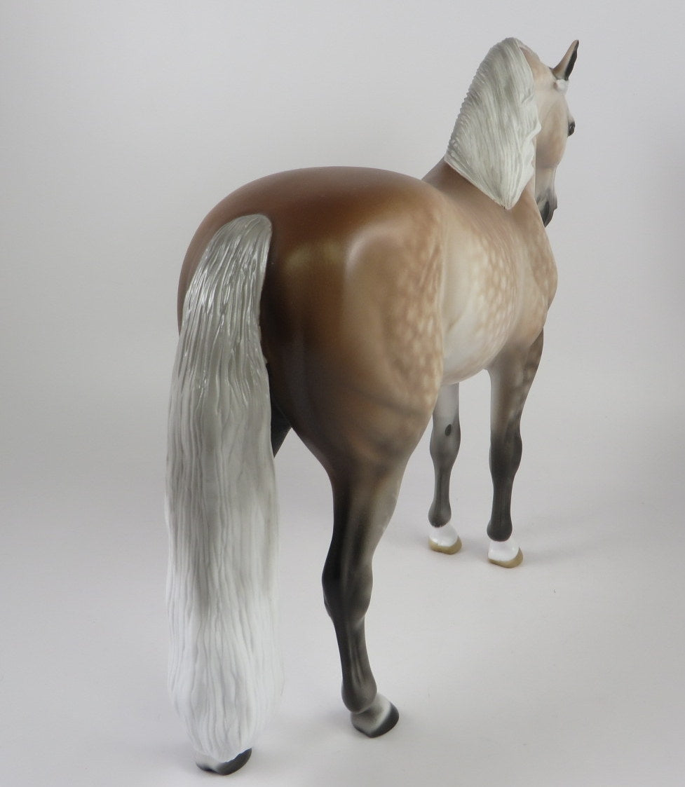 I SCREAM FOR SUNDAE-OOAK ROSE GREY ANDALUSIAN MM 19