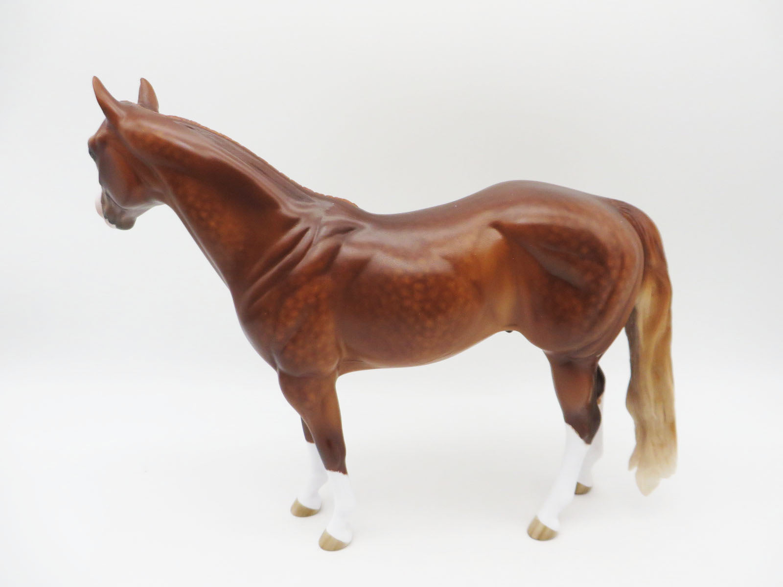 Ike - OOAK - Chestnut Ideal Stock Horse by Sheryl Leisure - Best Offers 1/9/23