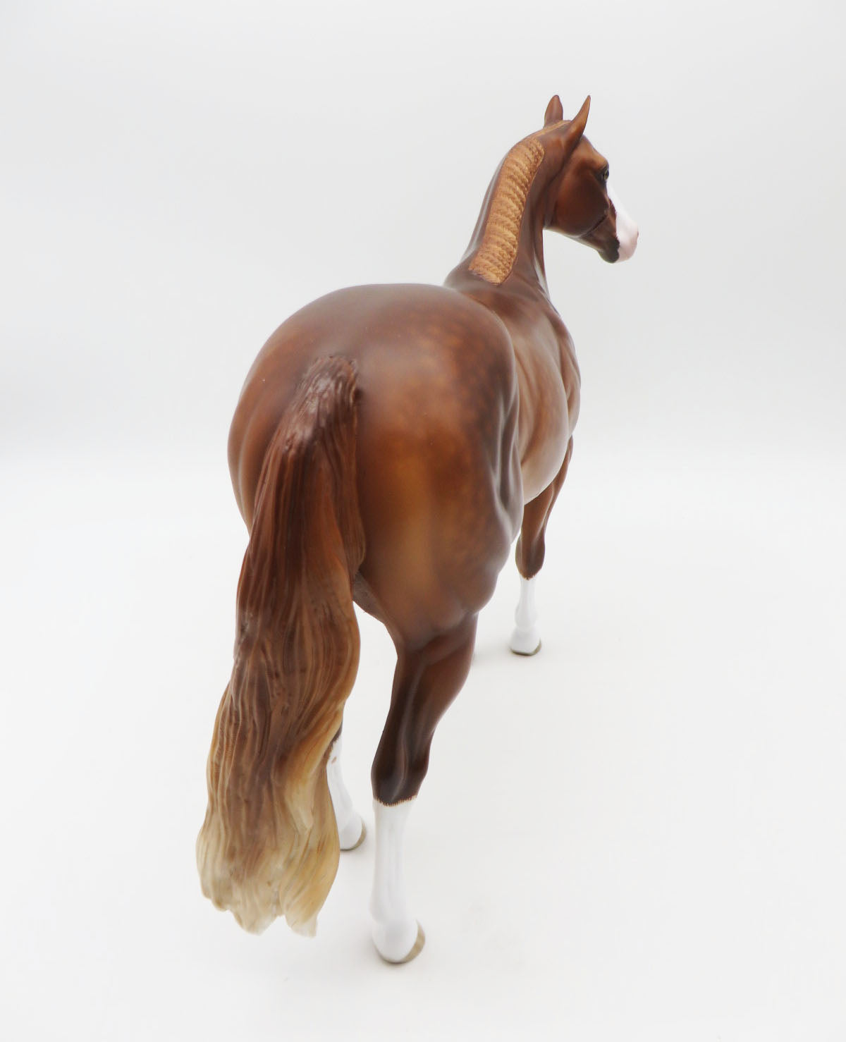 Ike - OOAK - Chestnut Ideal Stock Horse by Sheryl Leisure - Best Offers 1/9/23