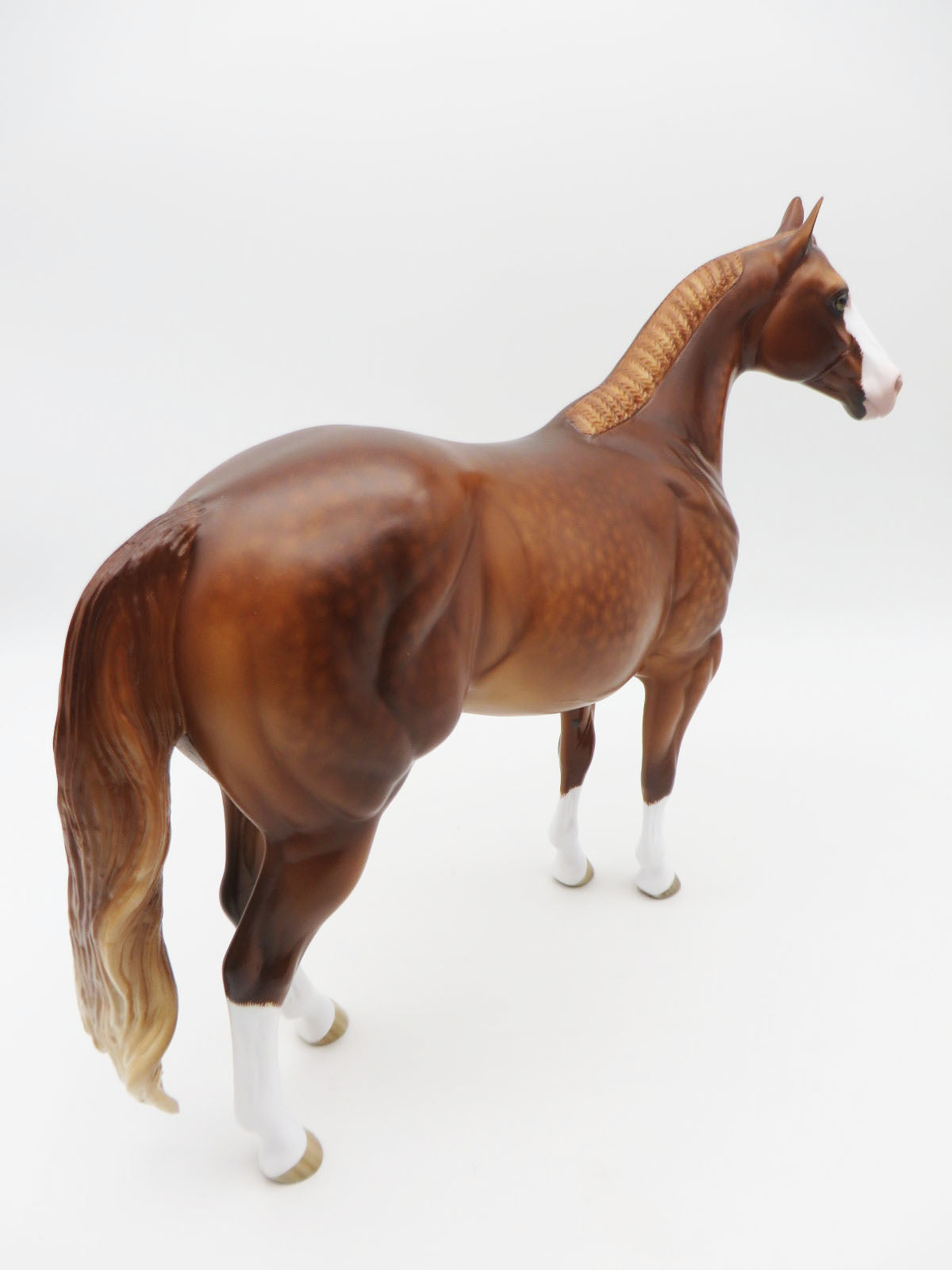 Ike - OOAK - Chestnut Ideal Stock Horse by Sheryl Leisure - Best Offers 1/9/23