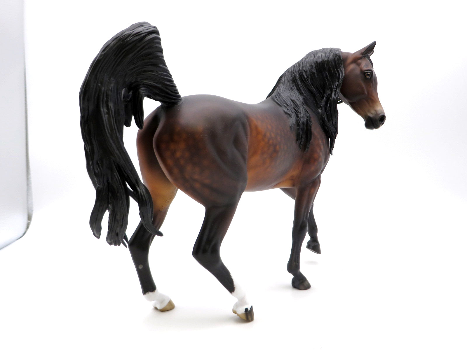 IMA VIP GIRL-OOAK DAPPLE BAY ARABIAN MARE BY SHERYL LEISURE 1/17/21