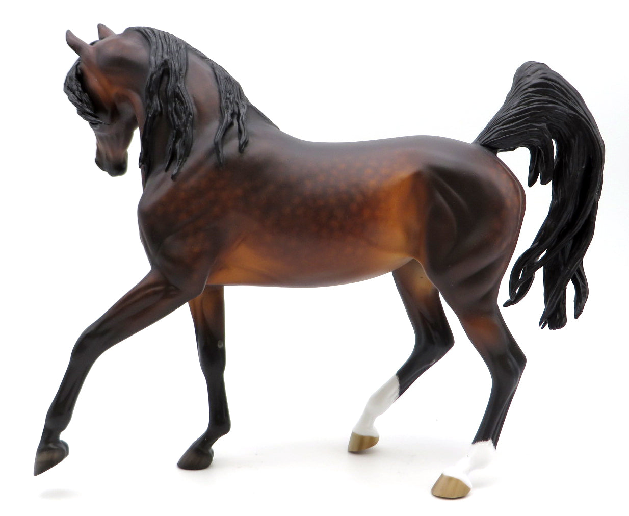 IMA VIP GIRL-OOAK DAPPLE BAY ARABIAN MARE BY SHERYL LEISURE 1/17/21