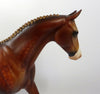 WRAP ME UP-OOAK DAPPLE CHESTNUT PONY MODEL HORSE BY AUDREY DIXON 8/1/19