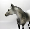 GREY FOX-OOAK DAPPLE GREY ISH BY MISSY FOX 8/1/19