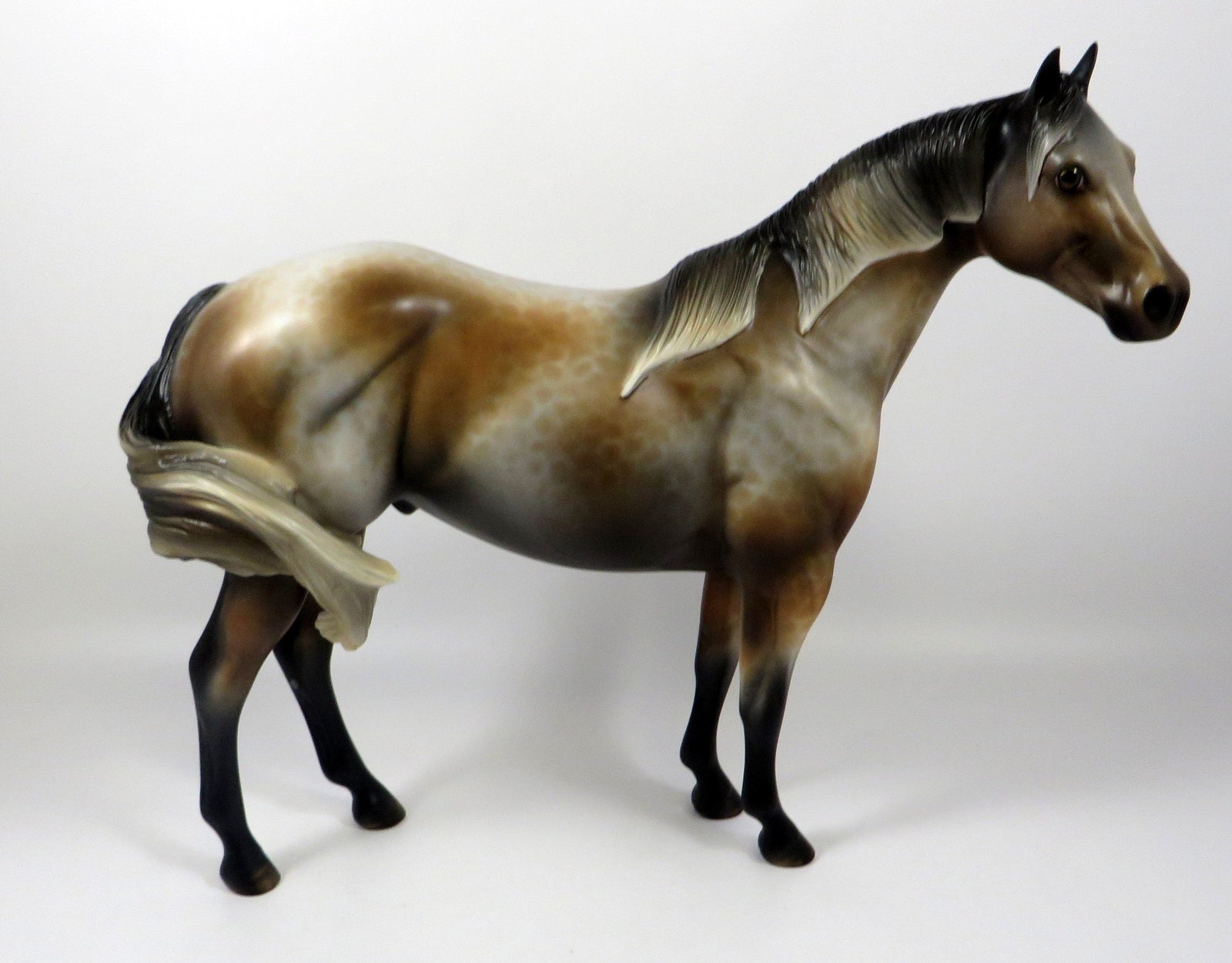 FOXY IN LACE -OOAK LACED BAY ISH MODEL HORSE BY MISSY FOX 8/1/19