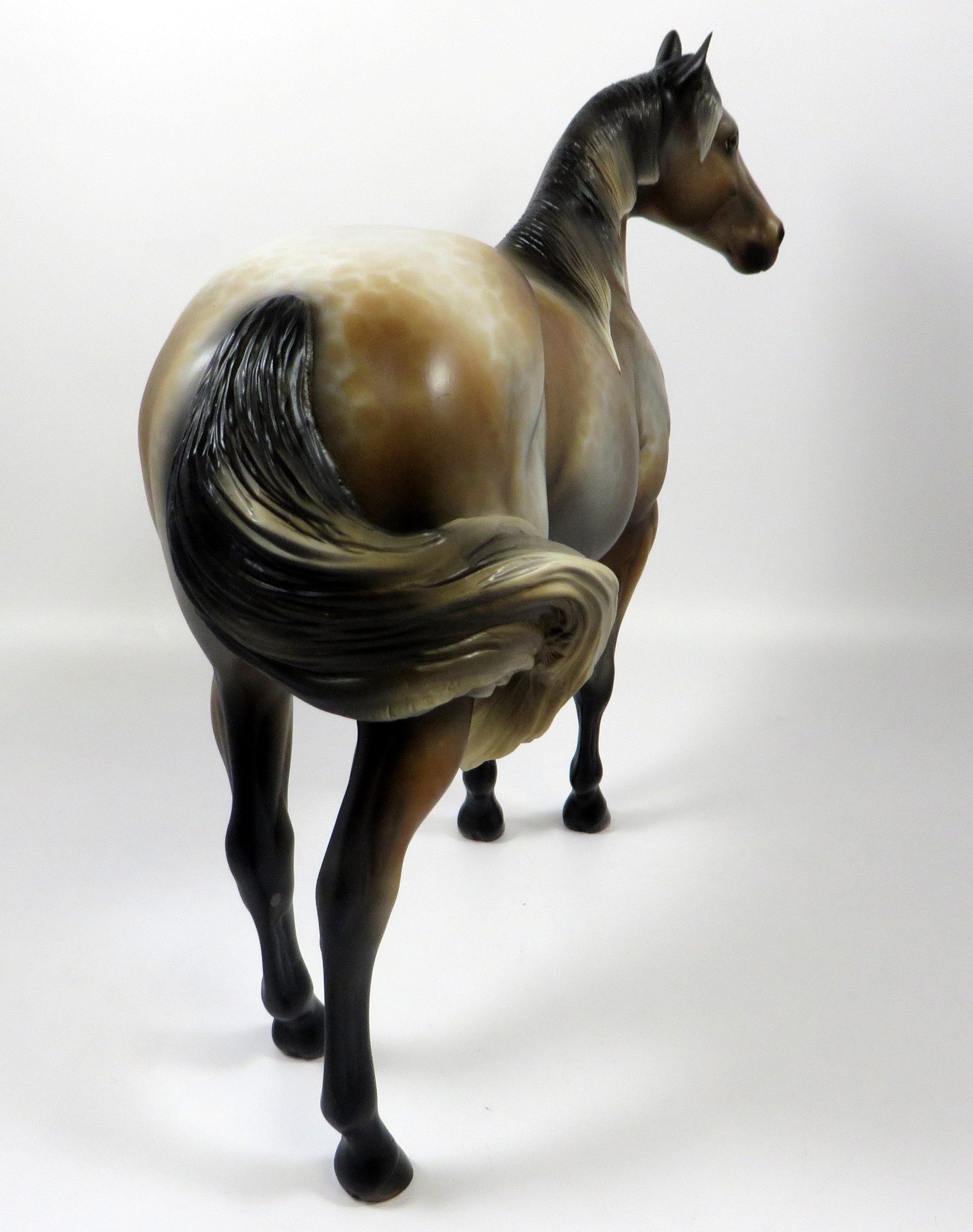 FOXY IN LACE -OOAK LACED BAY ISH MODEL HORSE BY MISSY FOX 8/1/19