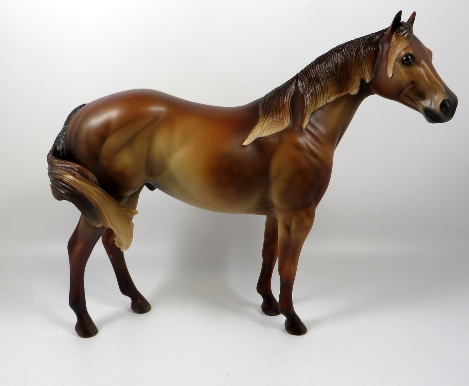 FOXY IN LEATHER-OOAK DAPPLE CHESTNUT ISH BY MISSY FOX 8/1/19