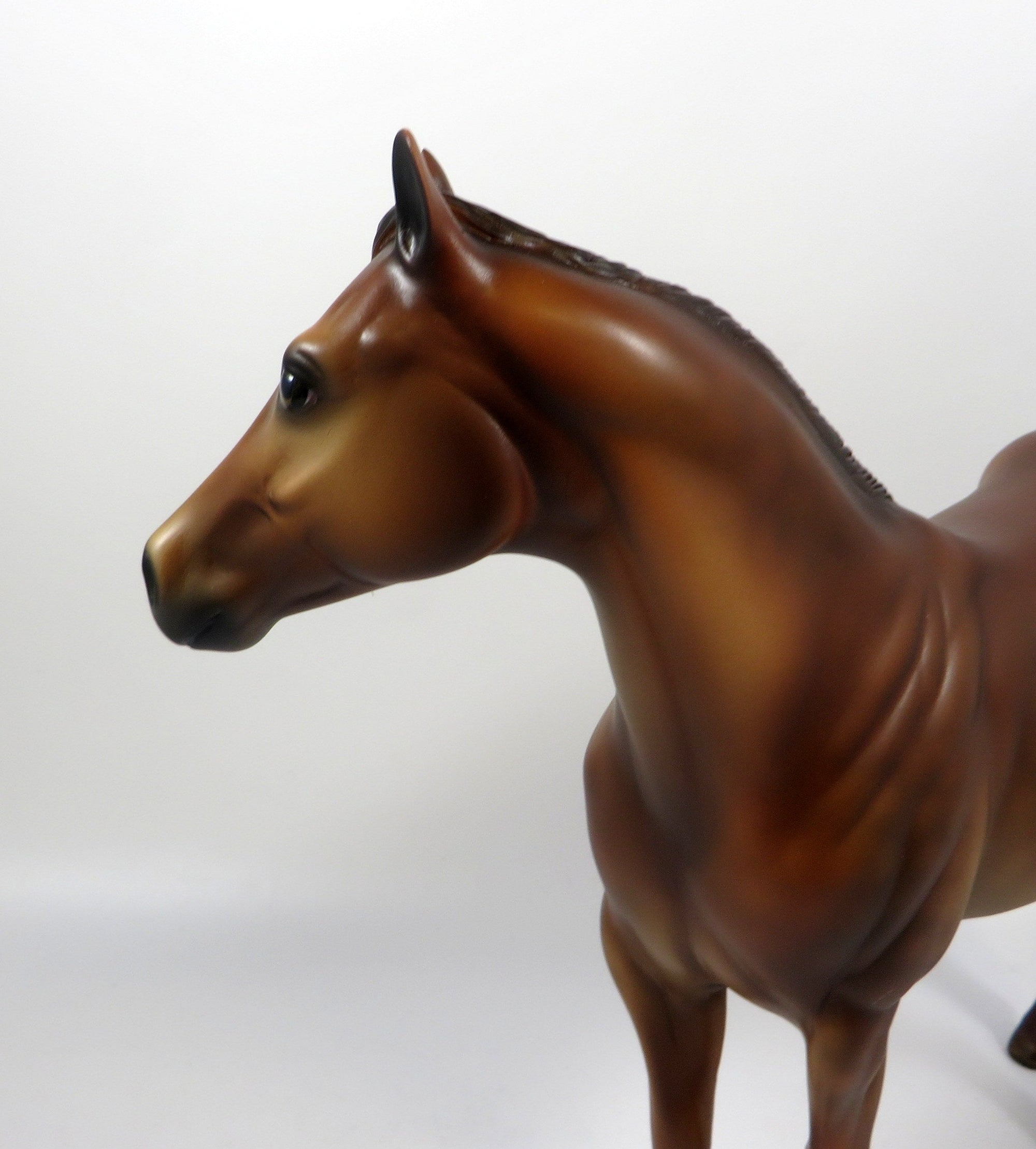 FOXY IN LEATHER-OOAK DAPPLE CHESTNUT ISH BY MISSY FOX 8/1/19